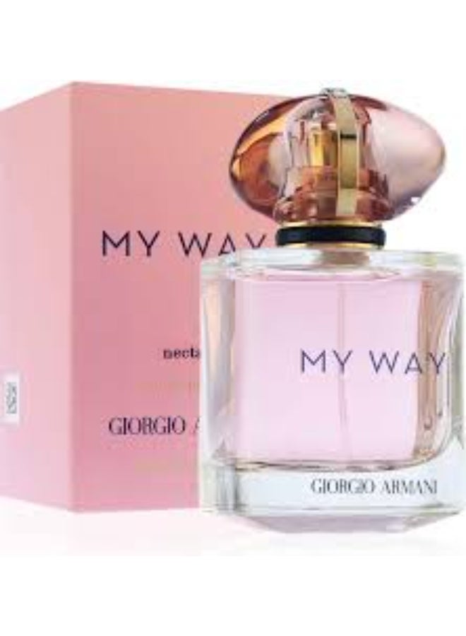 Giorgio Armani My Way Nectar Eau de Parfum for Women – 50 ml Long-Lasting Floral Fruity Perfume Spray - Image 2